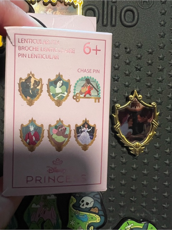 Disney Accessories - Disney Princess Lenticular Pin cinderella and Prince